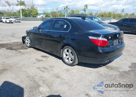 2006 BMW 530I z USA, uszkodzony, nr VIN WBANE73526CM35582